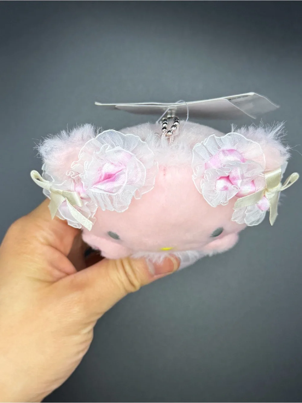 Sanrio pink Charmmy Kitty Plush/Keychain ey23-1